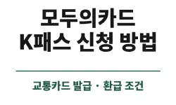 Featured image of post 韓国在住日本人向け：K-パス「モドゥエカード」で賢く交通費を節約する究極ガイド ✨